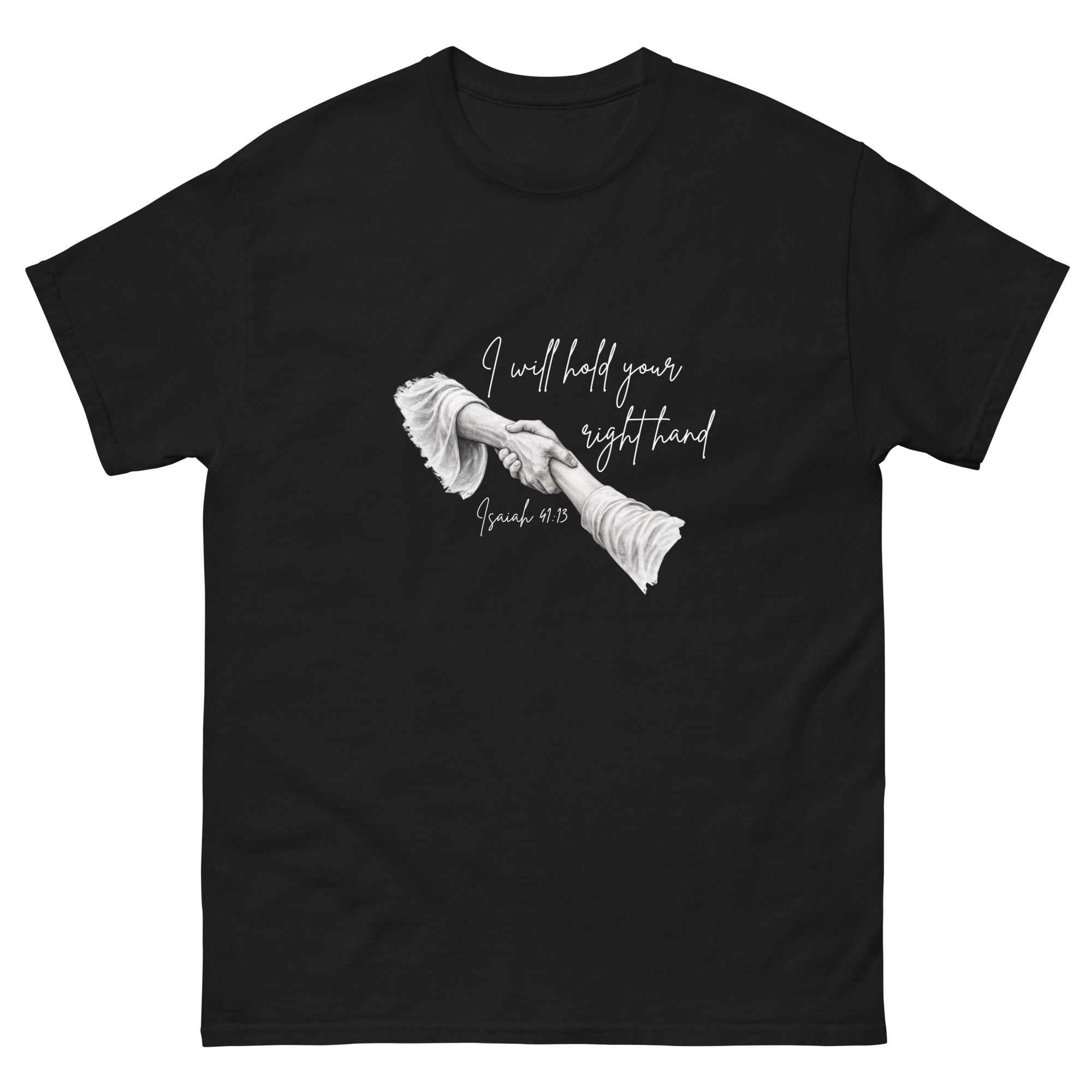 "I Will Hold Your Right Hand" A Shirt Design Rooted In Faith and Love